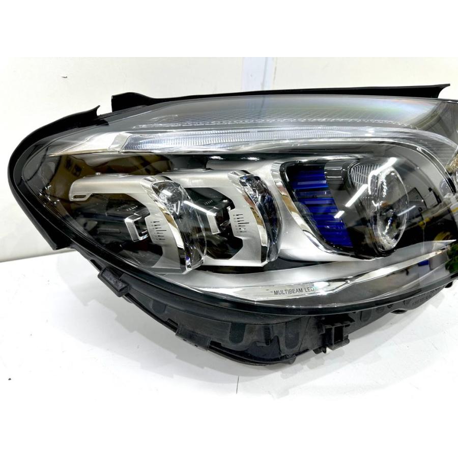 美品/破損無】ベンツ W205 Cクラス 後期 純正ヘッドライト 右 