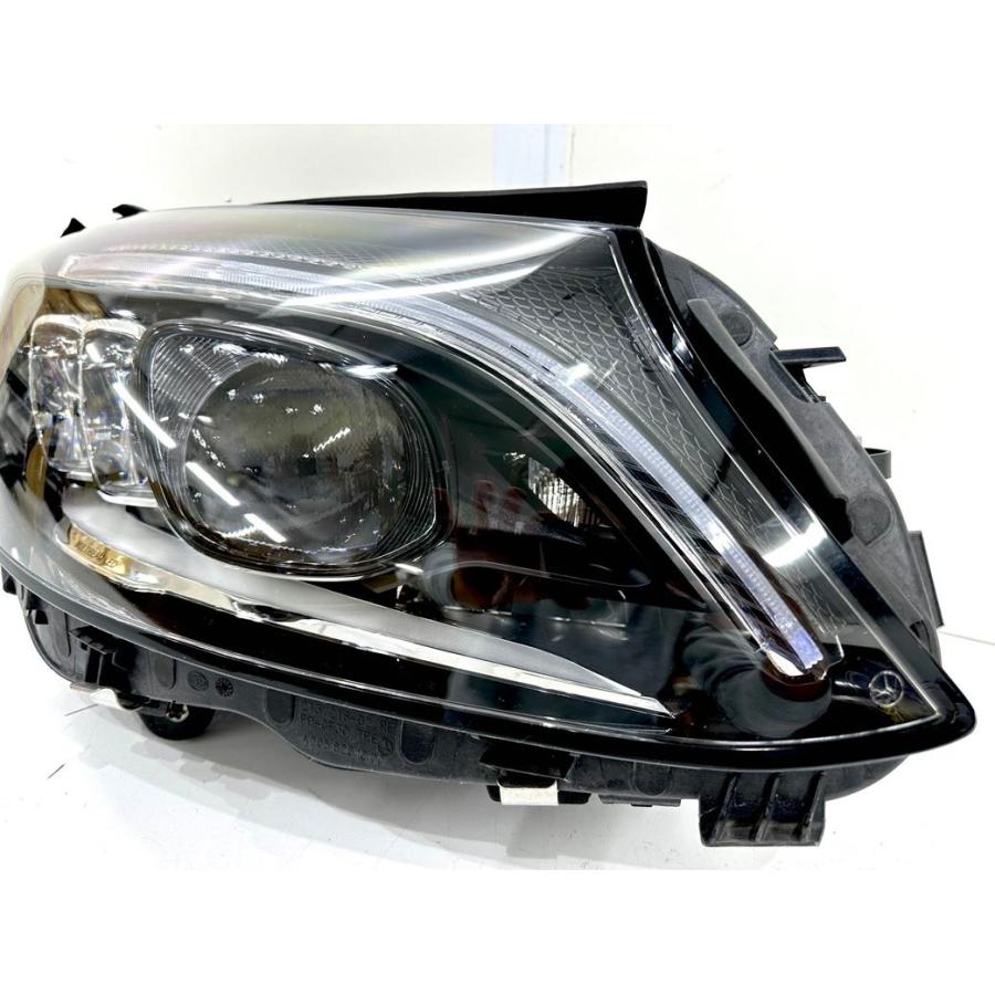 美品/破損無】ベンツ W205 Cクラス 後期 純正ヘッドライト 右