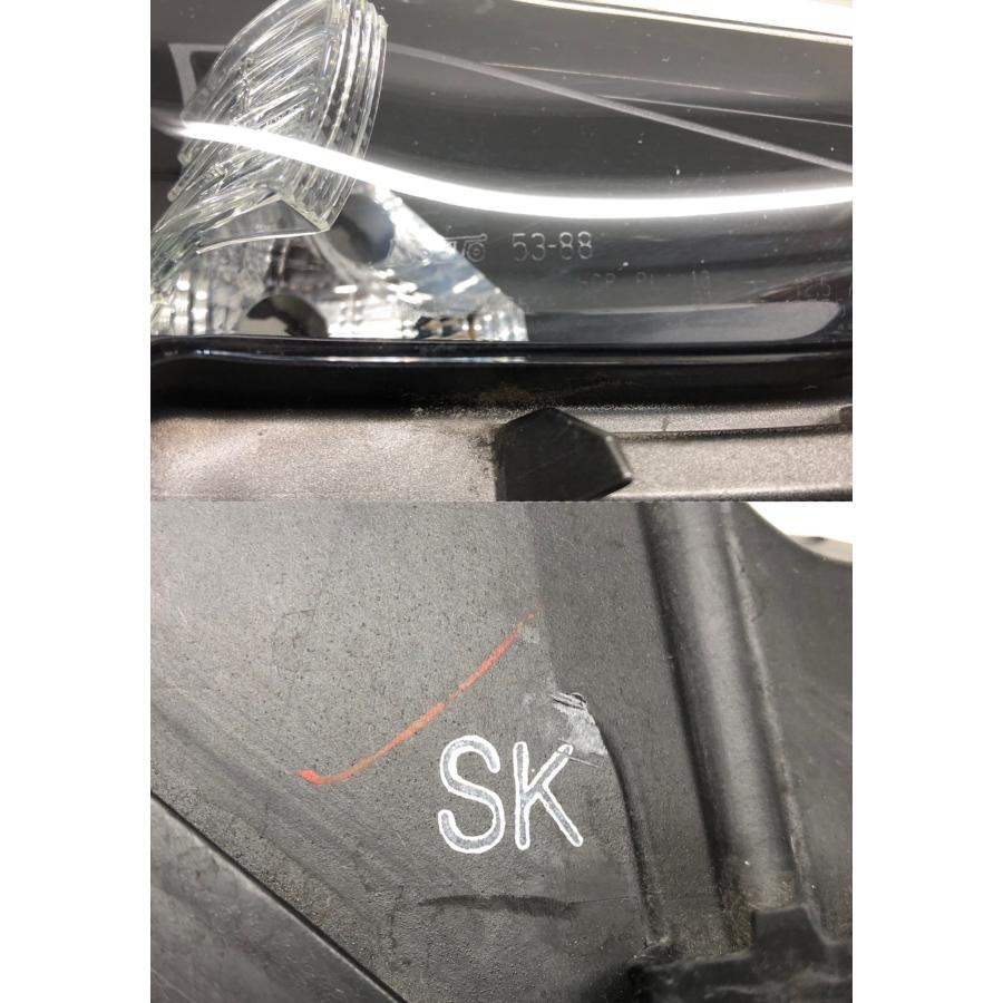 レクサス IS GSE30 前期 純正 ヘッドランプ 右 LED KOITO53-88 刻印SK