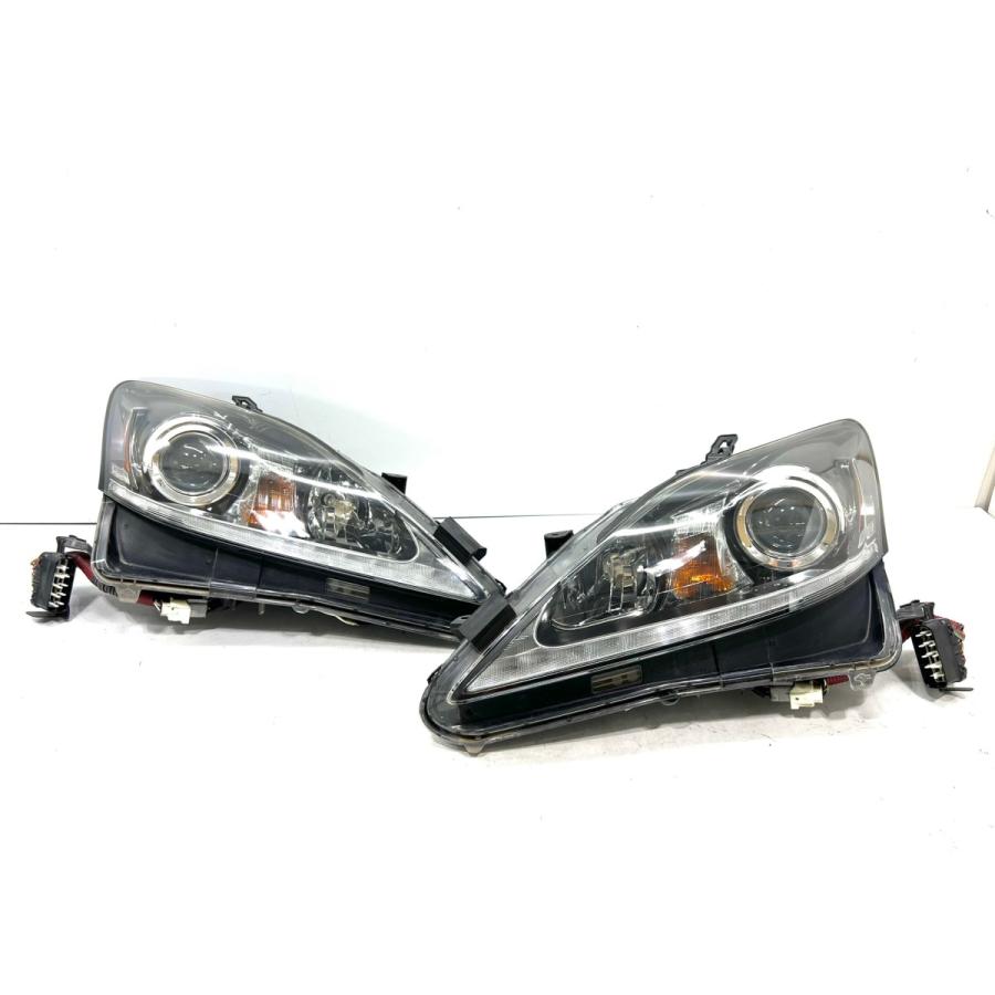 ☆バラスト付☆ レクサス IS GSE20 後期 純正 HID ヘッドライト 左右