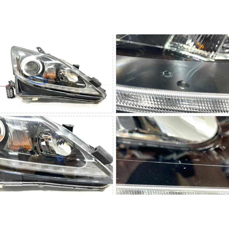 ☆バラスト付☆ レクサス IS GSE20 後期 純正 HID ヘッドライト 左右