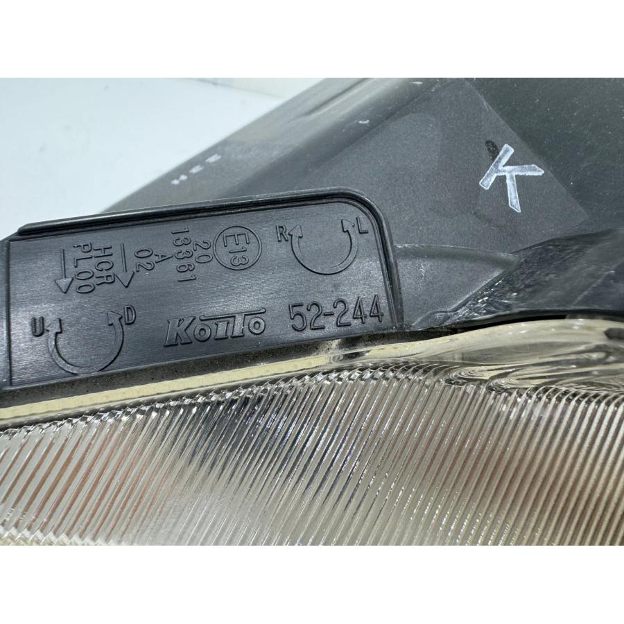 研磨】アクア NHP10 前期 純正ハロゲンヘッドライト 右 KOITO52-244