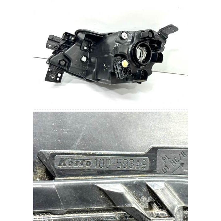 スズキ ソリオ MA37S 純正 右 ハロゲンヘッドライト KOITO100-593A9