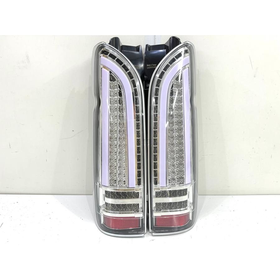 ハイエース テールライト 左右セット 良品/ESTIROXFALCON】200系 ハイエース シーケンシャルテールライト