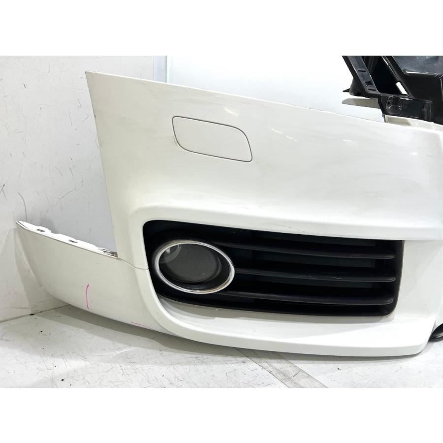 アウディTT 8J S-Line 純正フロントバンパー 白ソリッド 8J0807437D 