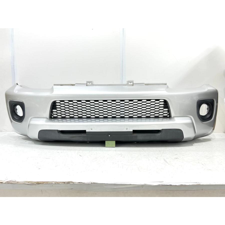 軽キズ】 ジムニーシエラ JB43W 純正フロントバンパー シルバー 71711