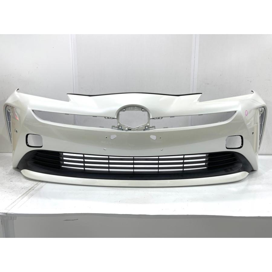小キズ】 プリウス ZVW50/ZVW51 後期 純正フロントバンパー 52119  