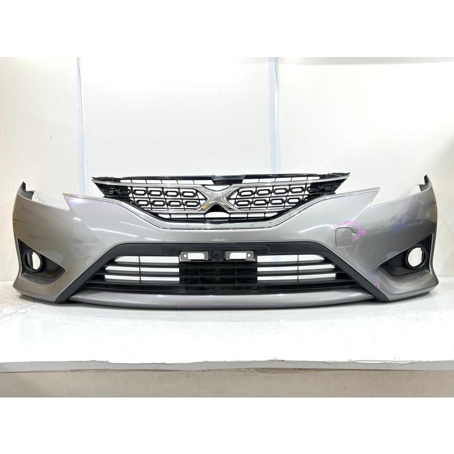 マークX GRX130 中期 純正フロントバンパー グレーメタリック