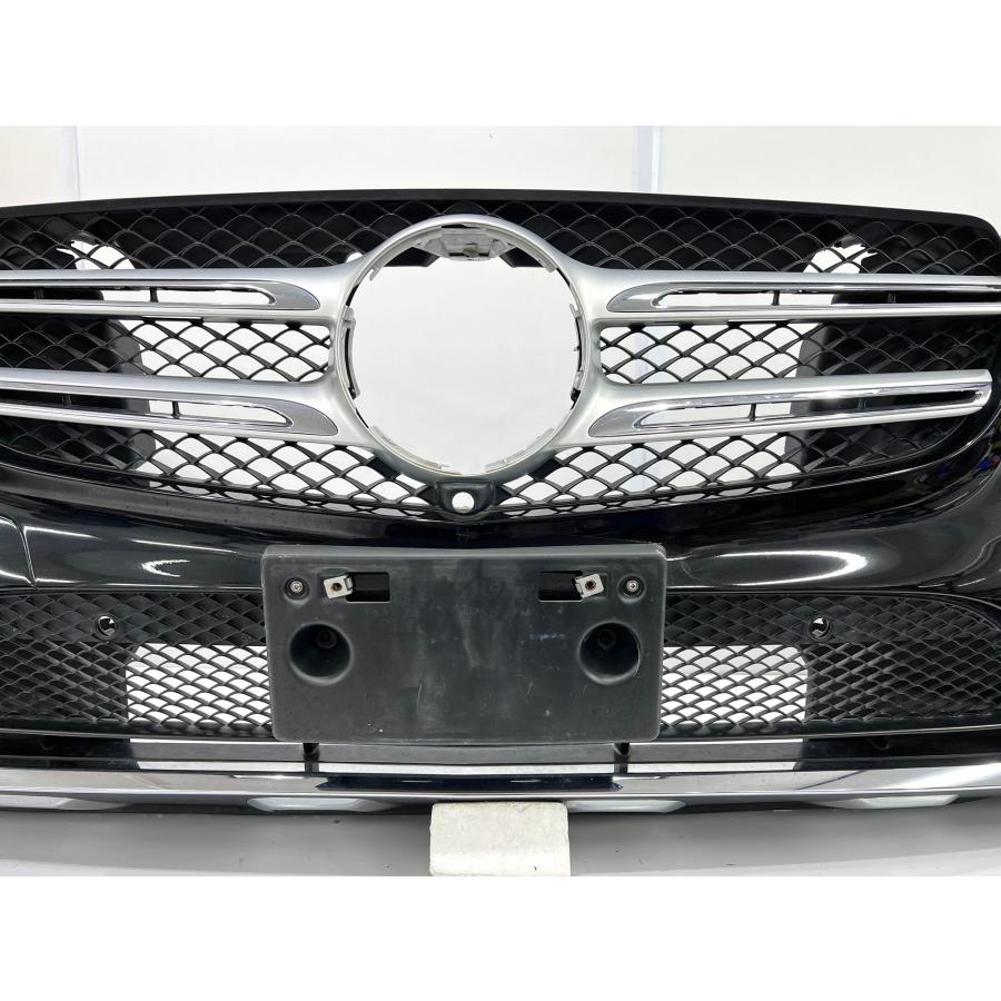 ベンツ GLCクラス W253/X253 純正フロントバンパー 黒メタリック