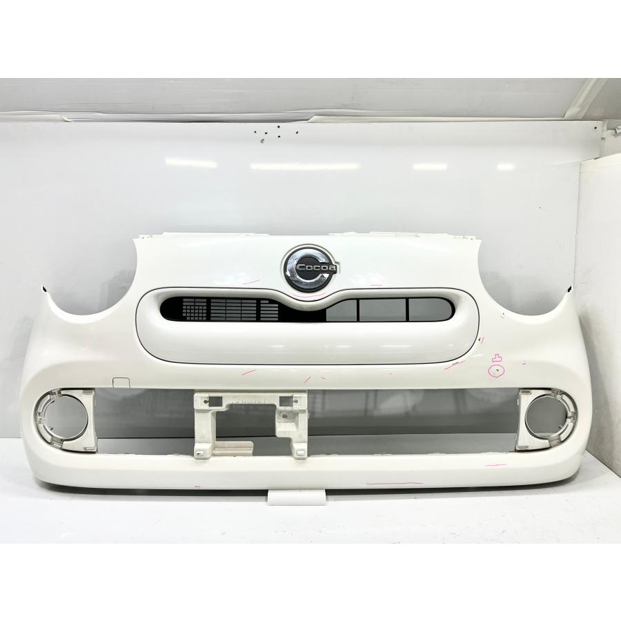 ダイハツ ミラ ココア L685S 後期 純正 フロントバンパー 52119-B2E50 