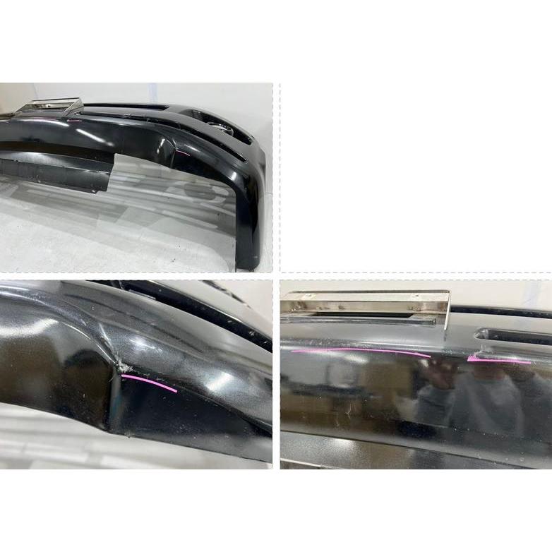 200系 ハイエース 1型/2型 ワイド 純正フロントバンパー 黒 52119 
