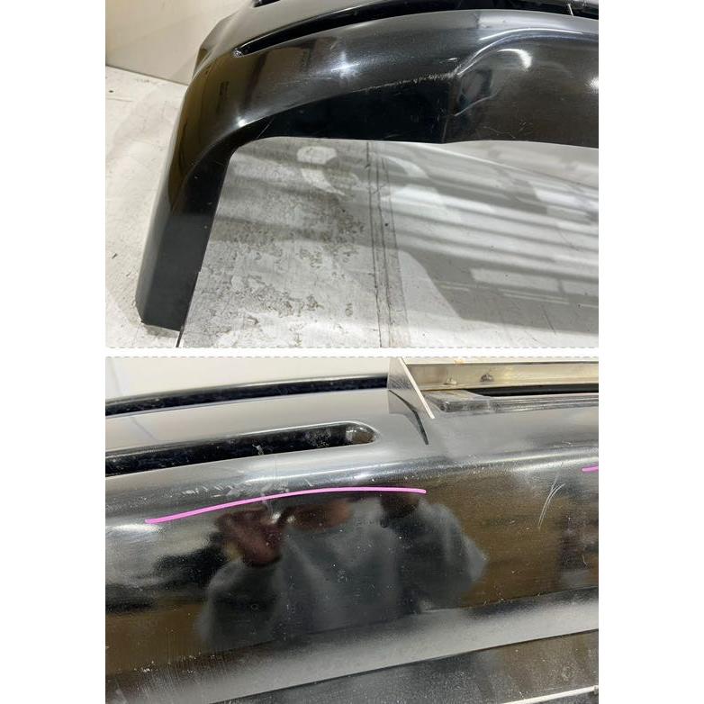 200系 ハイエース 1型/2型 ワイド 純正フロントバンパー 黒 52119 
