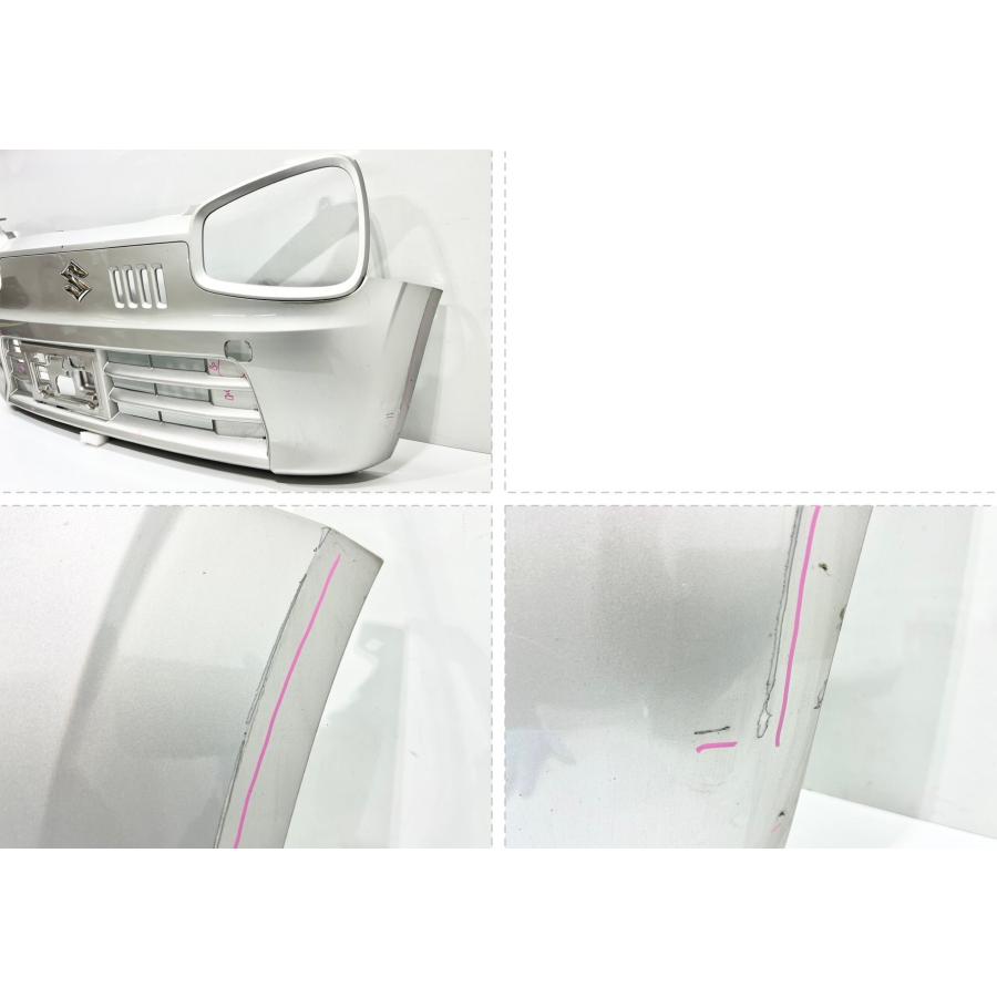 スズキ アルト HA36S 純正 フロントバンパー 71711-74P シルバー （B32