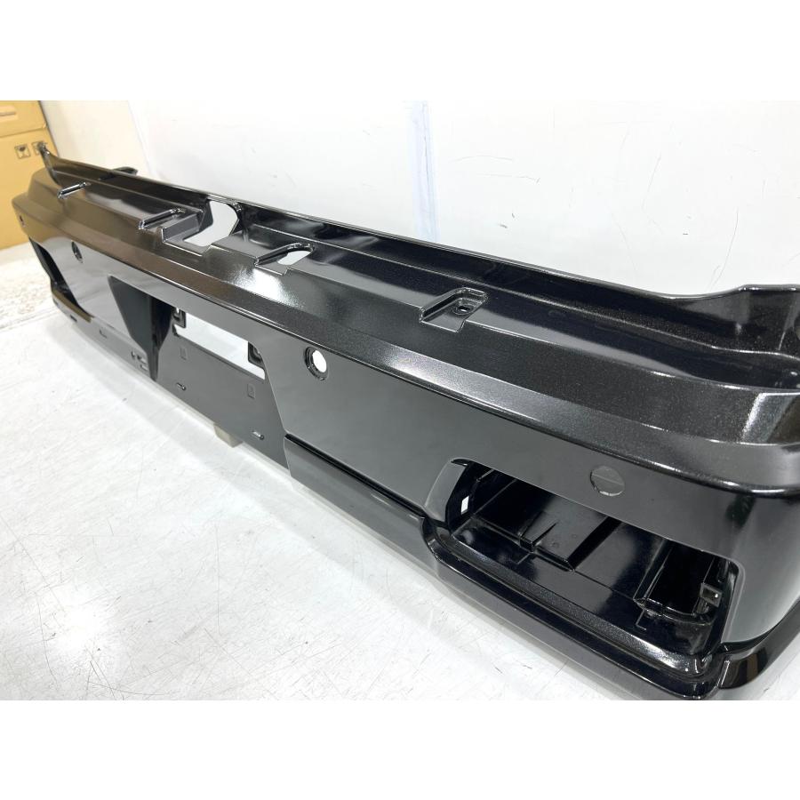 軽キズ】ハイゼットカーゴ S700V/S710V 純正リアバンパー 黒メタリック