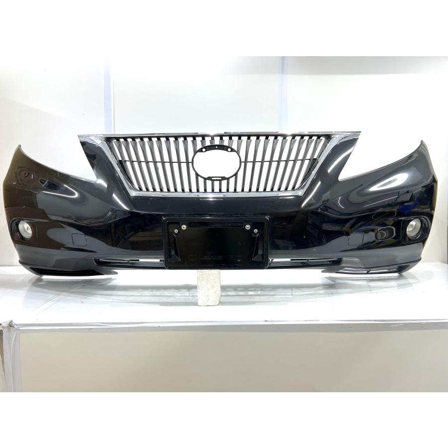 レクサスRX AGL10/GGL10 前期 純正フロントバンパー 黒217 52119-48270