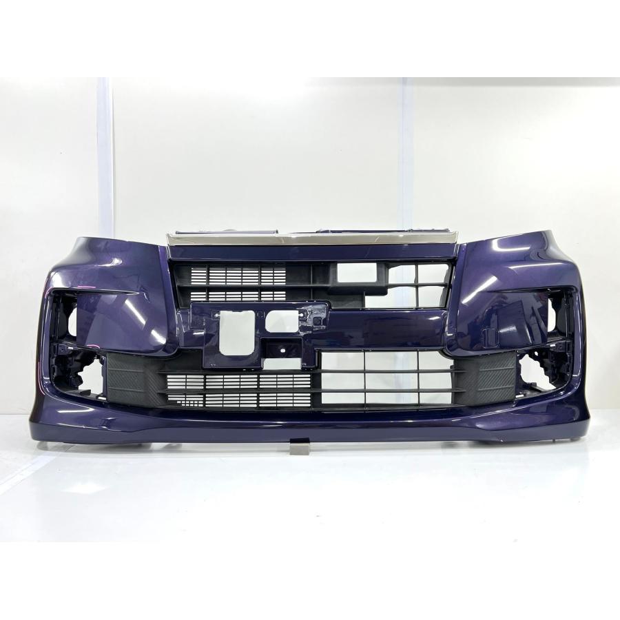 ムーヴ カスタム LA100S後期純正 フロントバンパー 52119-B2C50 ムーブカスタム LA100S 後期 純正フロントバンパー 紫メタリック