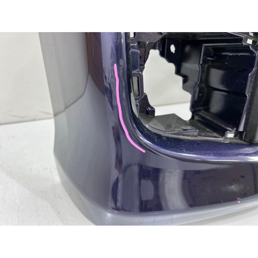 ムーヴ カスタム LA100S後期純正 フロントバンパー 52119-B2C50 ムーブカスタム LA100S 後期 純正フロントバンパー 紫メタリック
