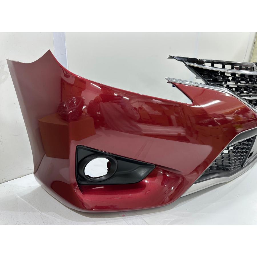 マークX GRX130 中期 Sパッケージ 純正フロントバンパー 赤