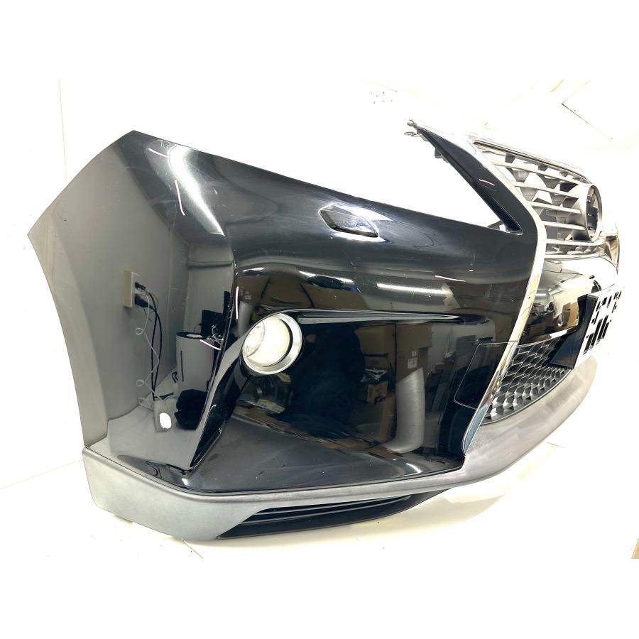 レクサス RX AGL10 GGL10 後期 純正 フロントバンパー 52119-48760 黒