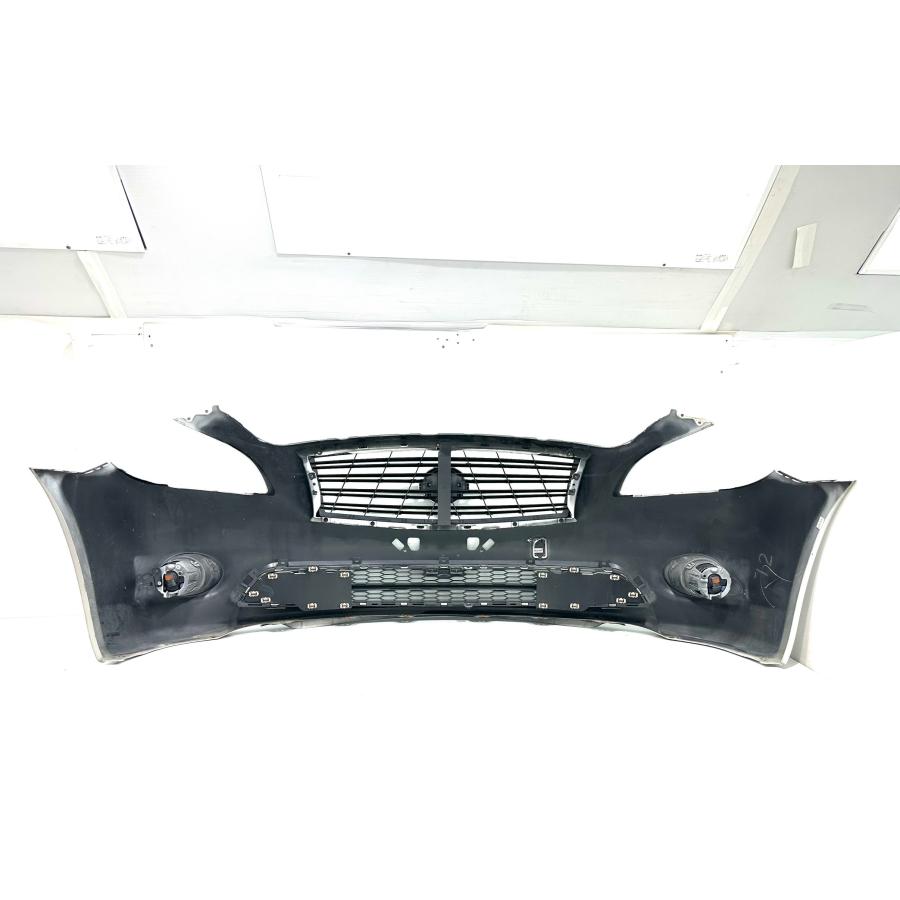 ☆グリル/フォグ付☆ 日産 フーガ Y51 純正 フロントバンパー
