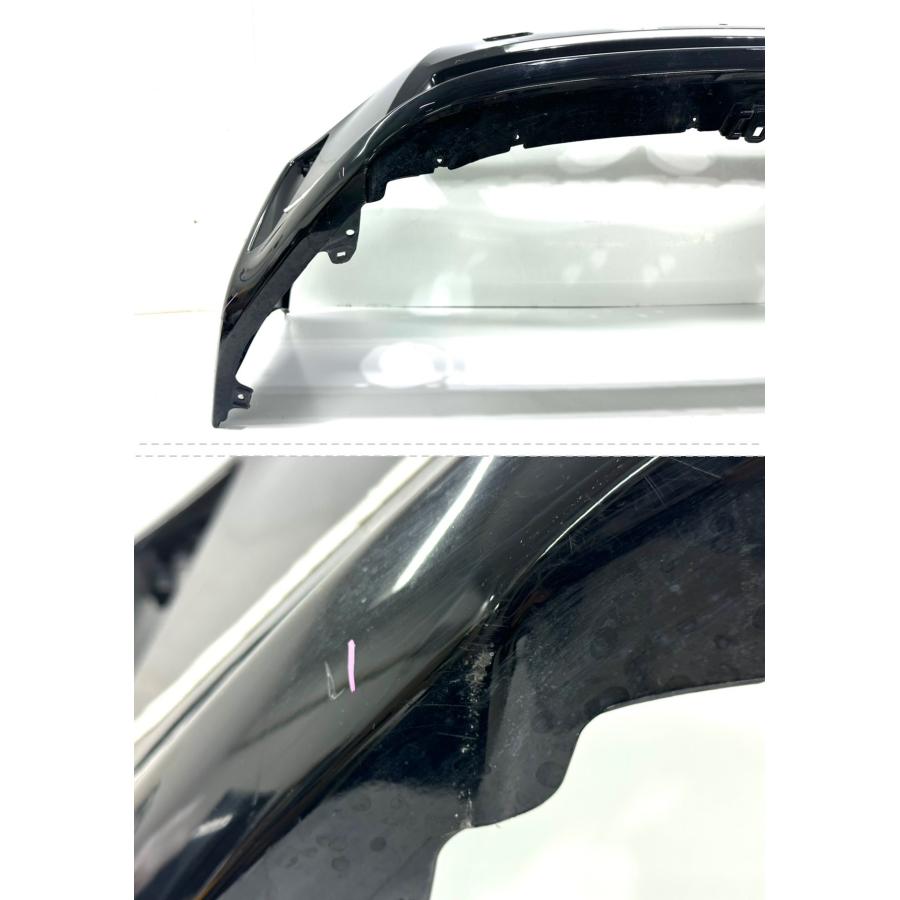 トヨタ プリウスα ZVW40 前期 純正 フロントバンパー 52119-47240 黒