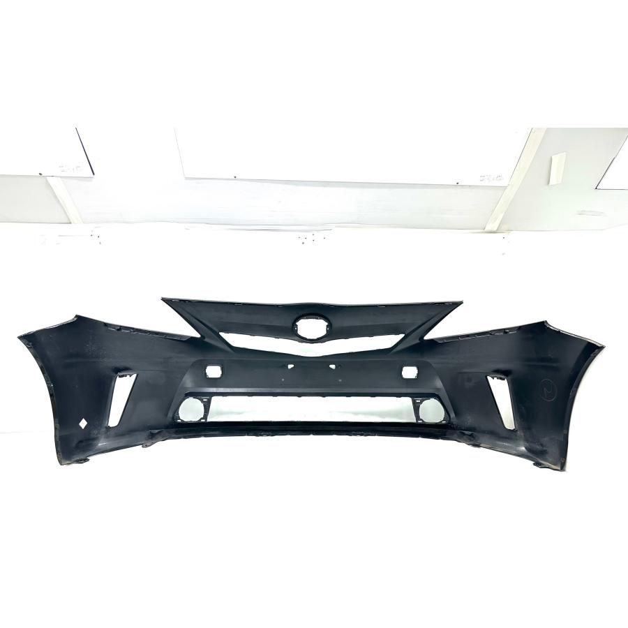 ZVW40 プリウスα フロントバンパー 2013年モデル プリウスα ZVW40/ZVW41 後期 純正フロントバンパー