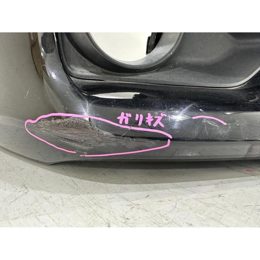 マークX GRX130 中期 純正フロントバンパー 黒202 52119-22B10 （B40