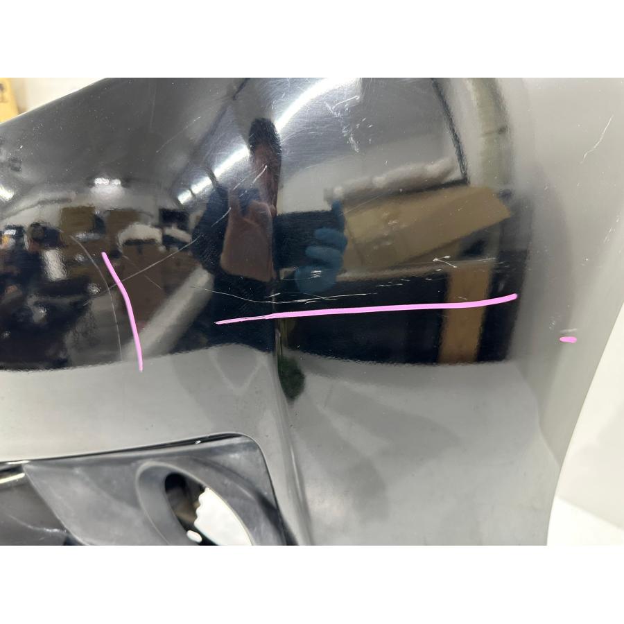 マークX GRX130 中期 純正フロントバンパー 黒202 52119-22B10 （B40