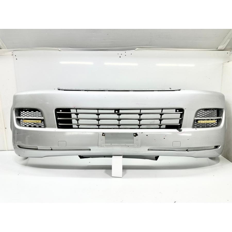 トヨタ ハイエース 200系 1/2型 標準 純正 フロントバンパー 521119