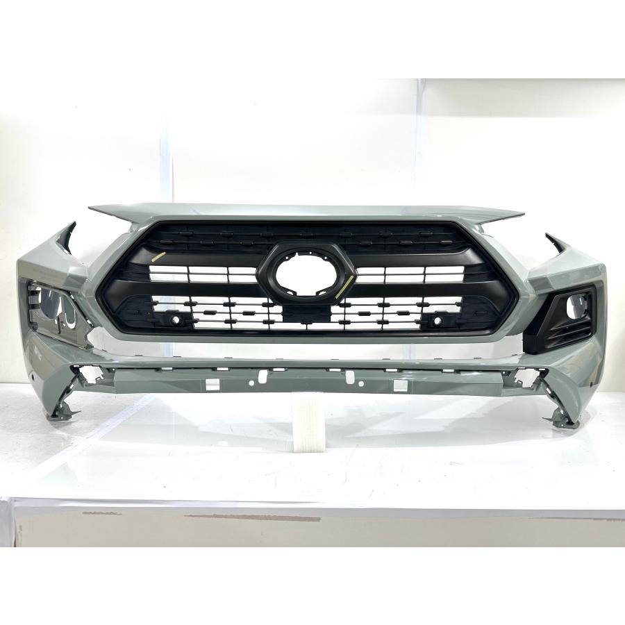 RAV4 アドベンチャー MXAA54 純正フロントバンパー アーバーカーキー