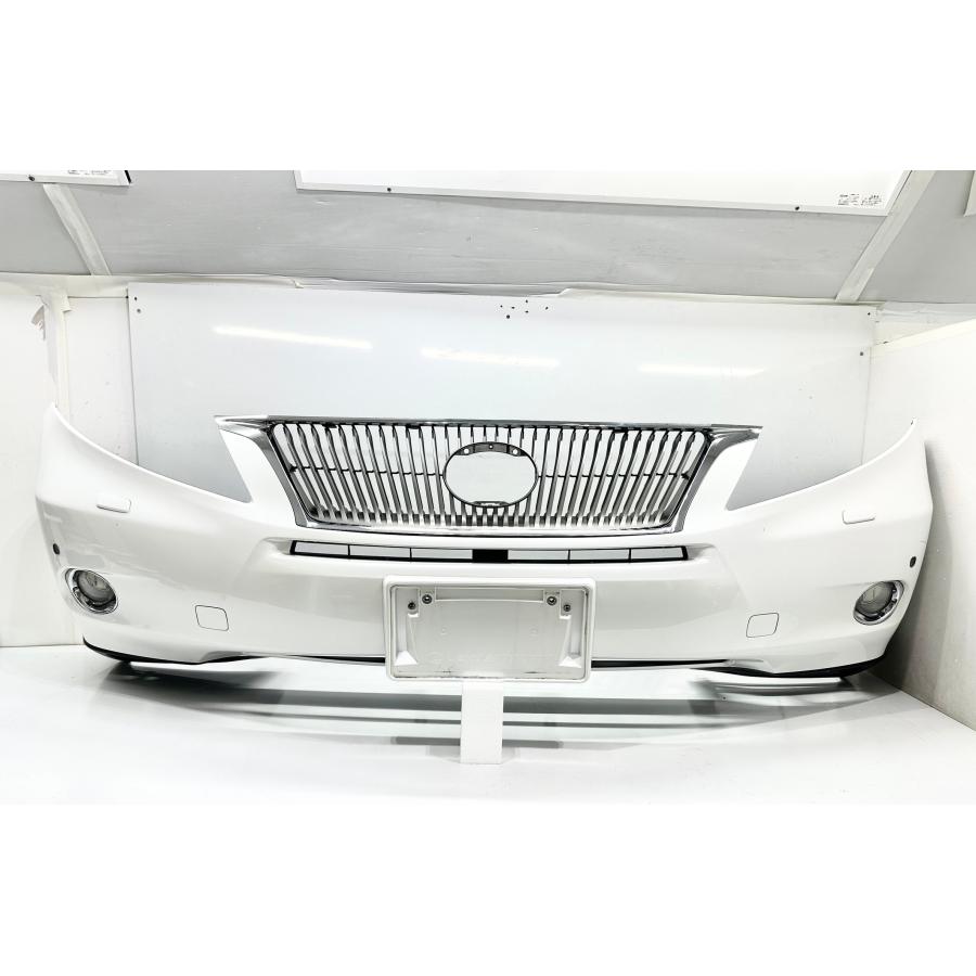 レクサス RX AGL10 GGL10 前期 純正 フロントバンパー 52119-48370 パール ＜077＞ （B42-1） : Re ...