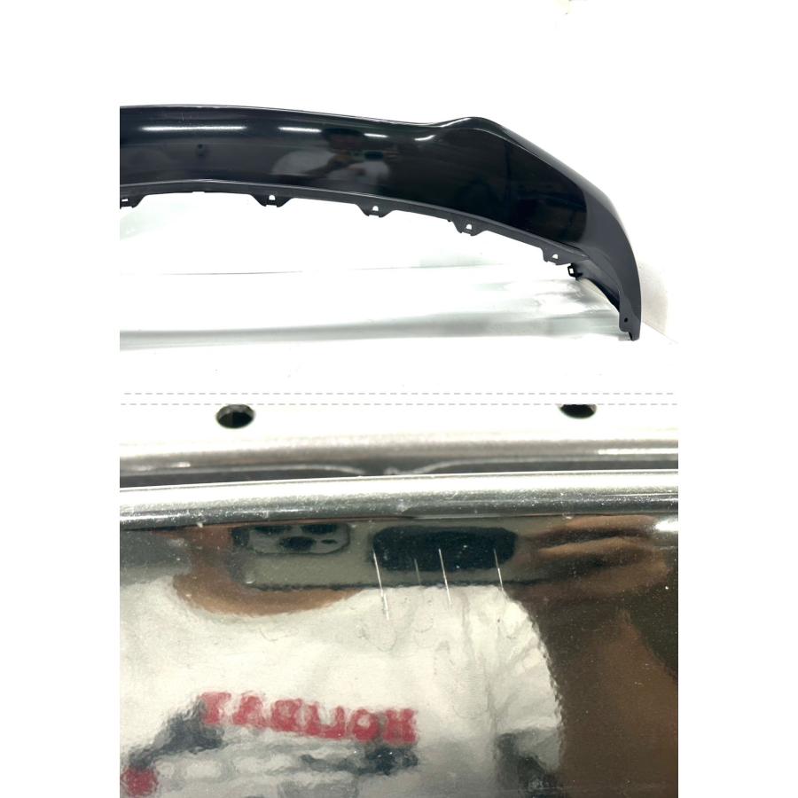 日産 スカイライン V37 後期 純正 フロントバンパー 62022 6HL0H 黒