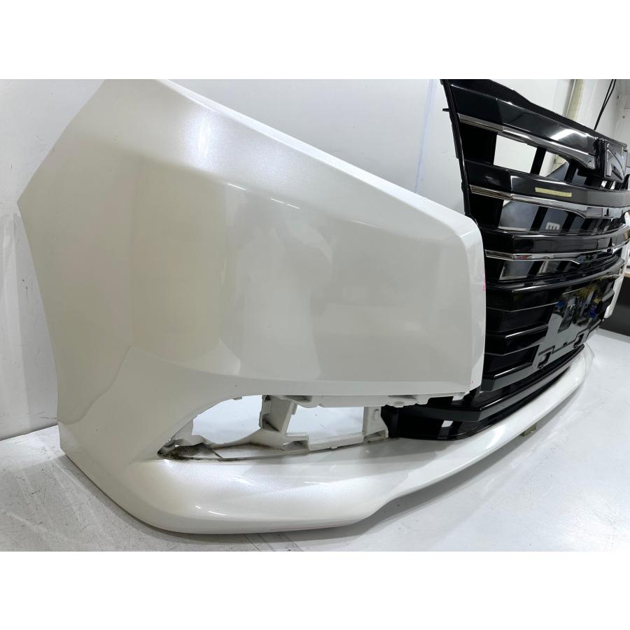 ノア G/X ZRR80/ZWE80 前期 純正フロントバンパー パール070 52119