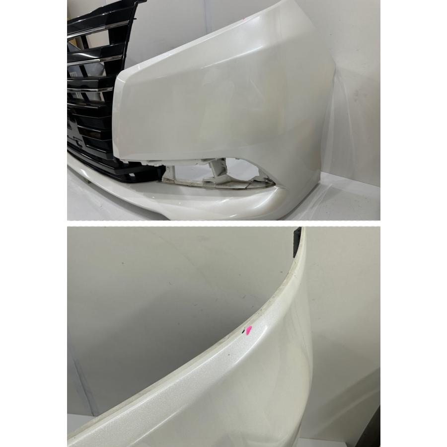 ノア G/X ZRR80/ZWE80 前期 純正フロントバンパー パール070 52119 