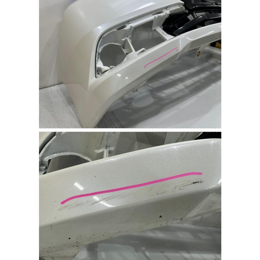 ノア G/X ZRR80/ZWE80 前期 純正フロントバンパー パール070 52119