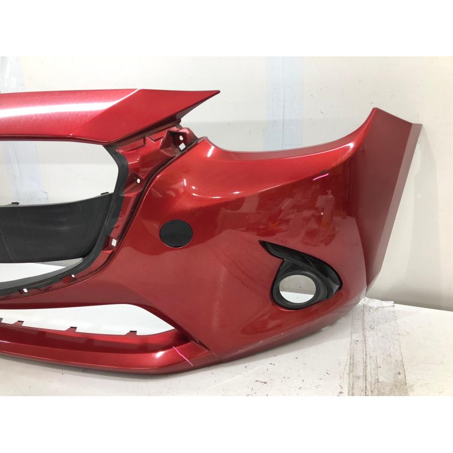 マツダ デミオ DJ系 純正 フロントバンパー〈スポ穴有〉D09H-50031