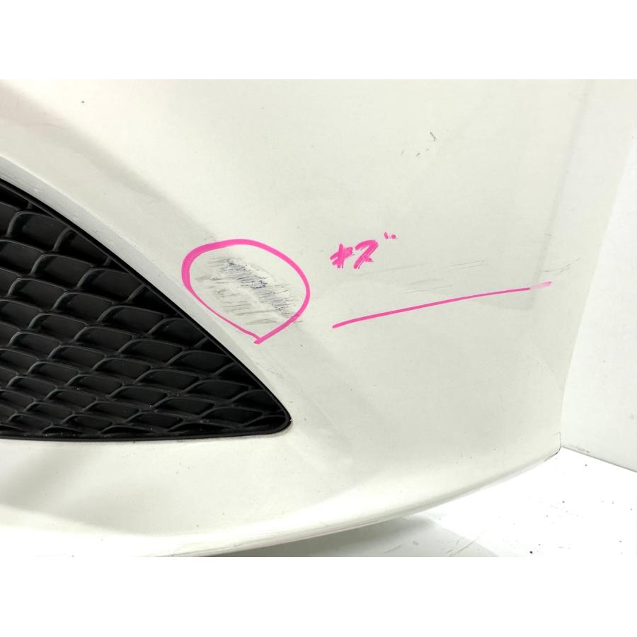 ベンツ W205 Cクラス 前期 純正フロントバンパー 白ソリッド
