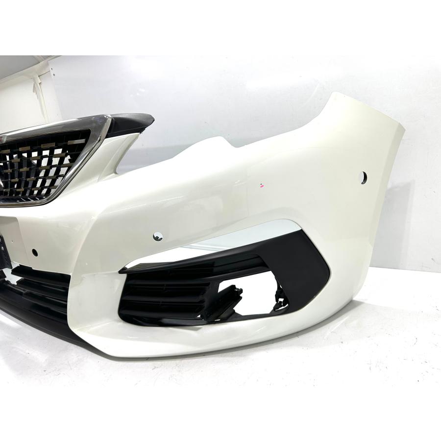 プジョー308純正フロントグリルT9型後期純正 ☆グリル付き☆ プジョー 308 T9 後期 純正 フロントバンパー C 06763