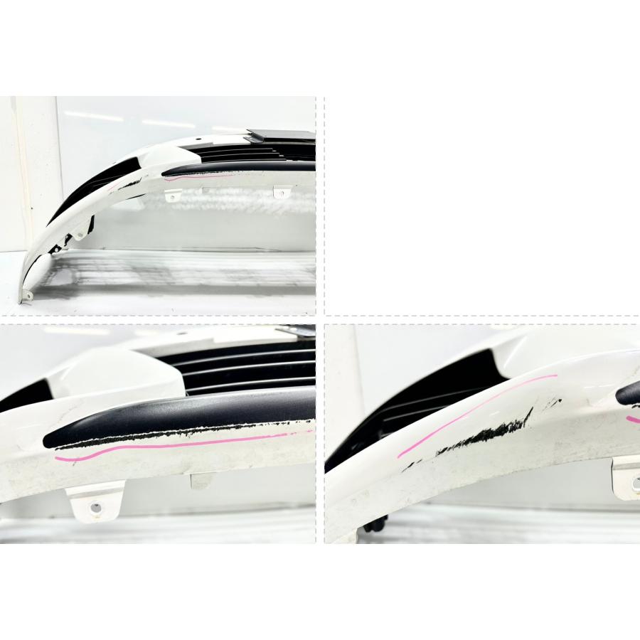 ☆グリル付き☆ プジョー 308 T9 後期 純正 フロントバンパー C 06763