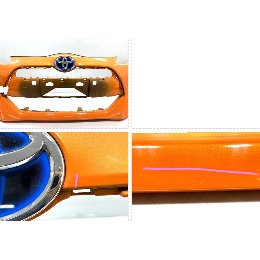 トヨタ アクア NHP10 中期 純正 フロントバンパー 52119-52A10