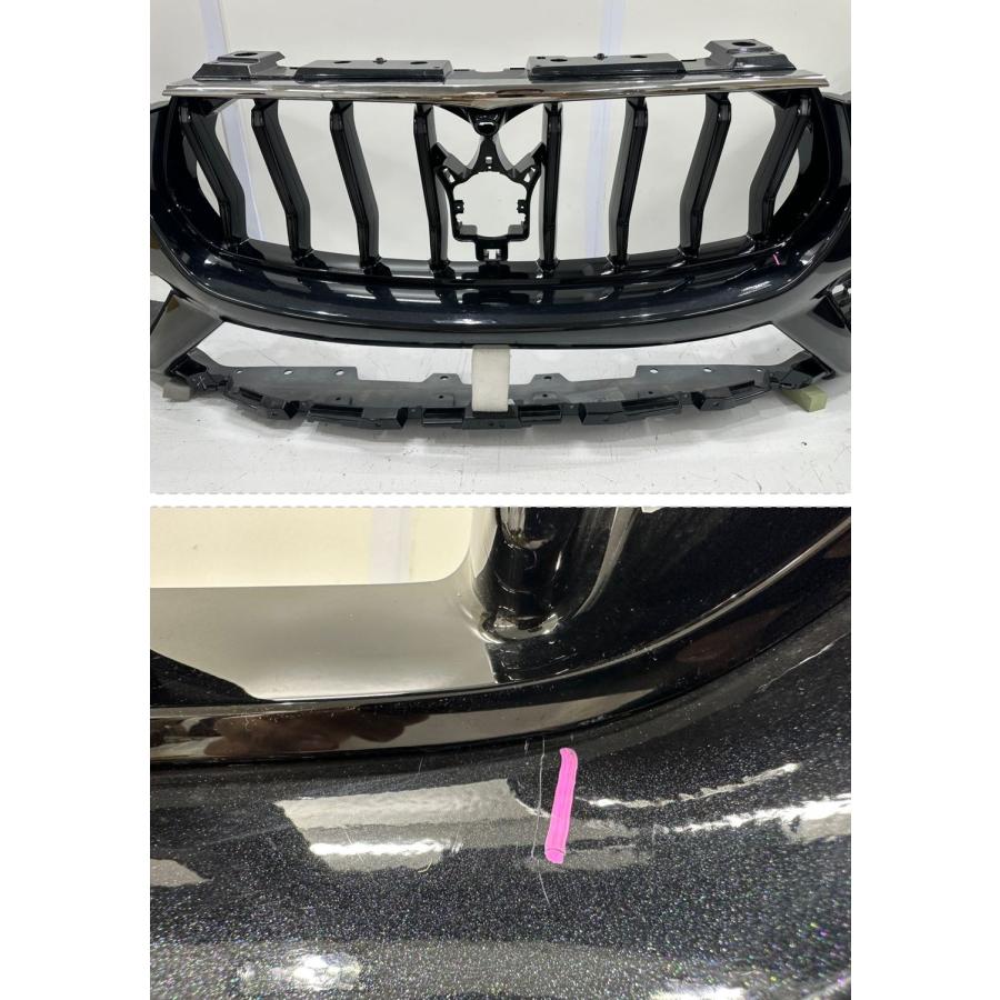 マセラティ/レヴァンテ 純正フロントバンパー 黒メタリック （B48-24