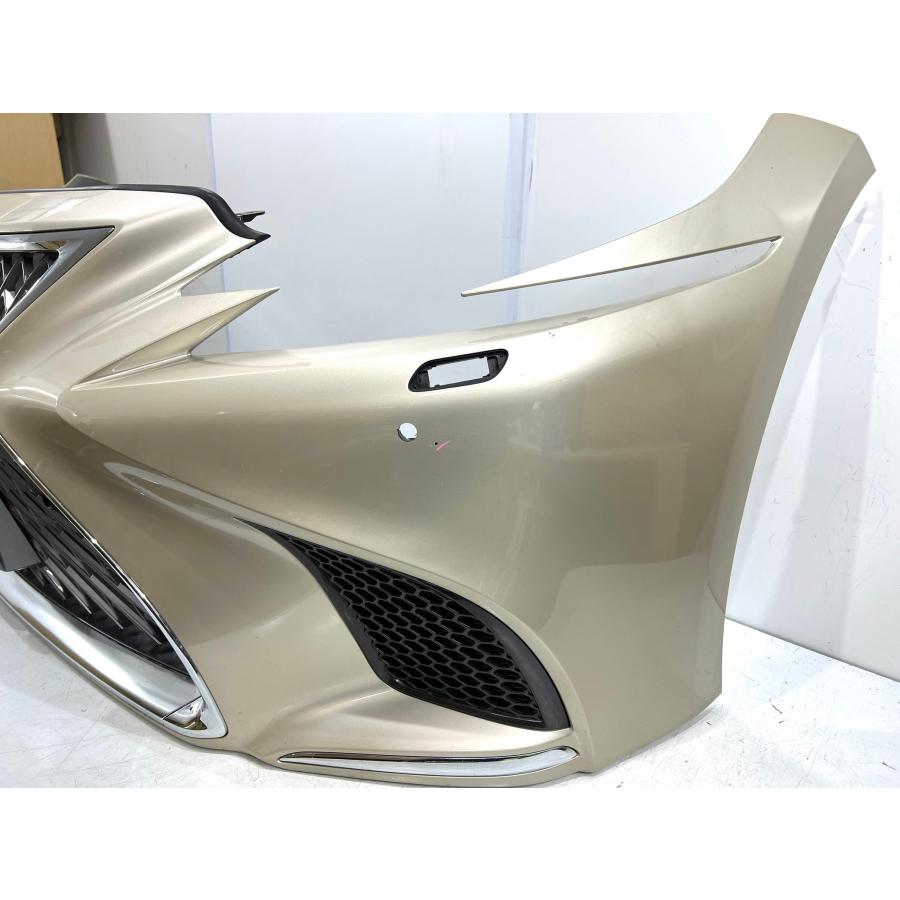 レクサスLS500 VXFA50/GVF50 純正フロントバンパー スリークエクリュ