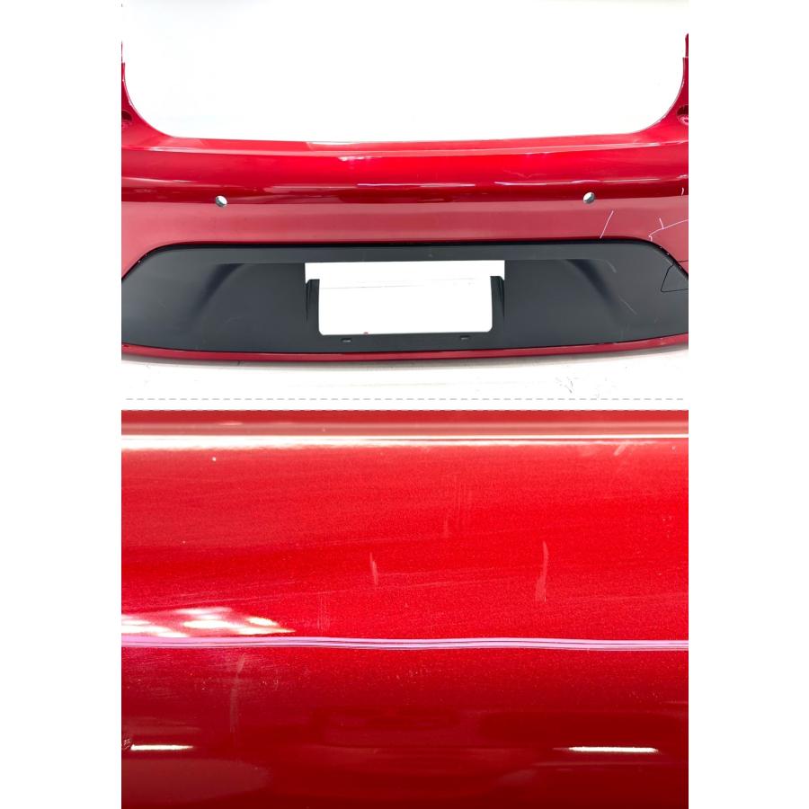 トヨタ プリウス ZVW60 MXWH60 純正 リアバンパー 52159−47230 赤メタ