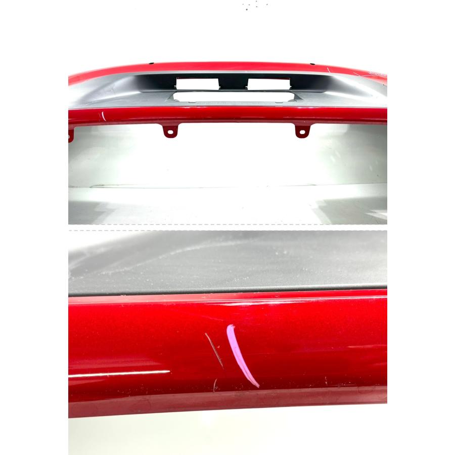 トヨタ プリウス ZVW60 MXWH60 純正 リアバンパー 52159−47230 赤メタ