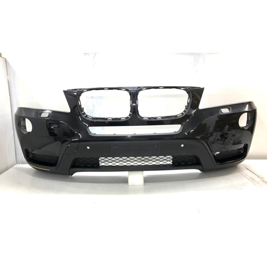 手渡しのみ！エモーションフクオカ？　BP BL 前期用バンパー BMW X3 F25 純正 フロントバンパー 5111 7210440 ブラックメタ（B60