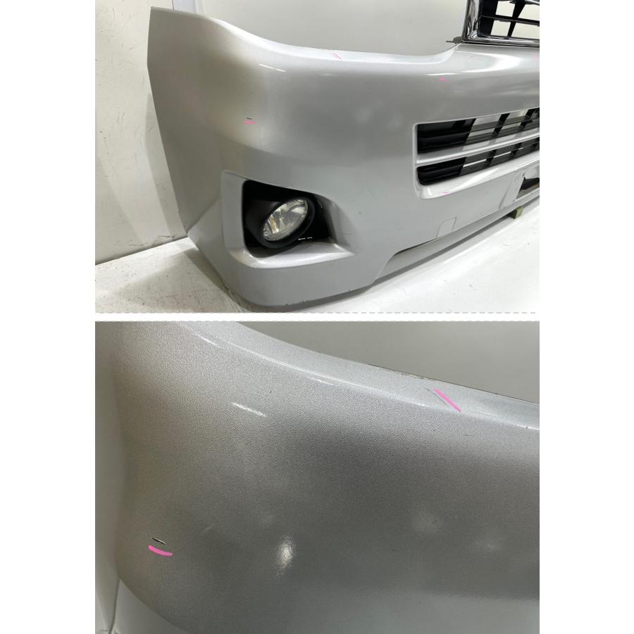 200系 ハイエース 3型 標準 純正フロントバンパー シルバー1E7 52119