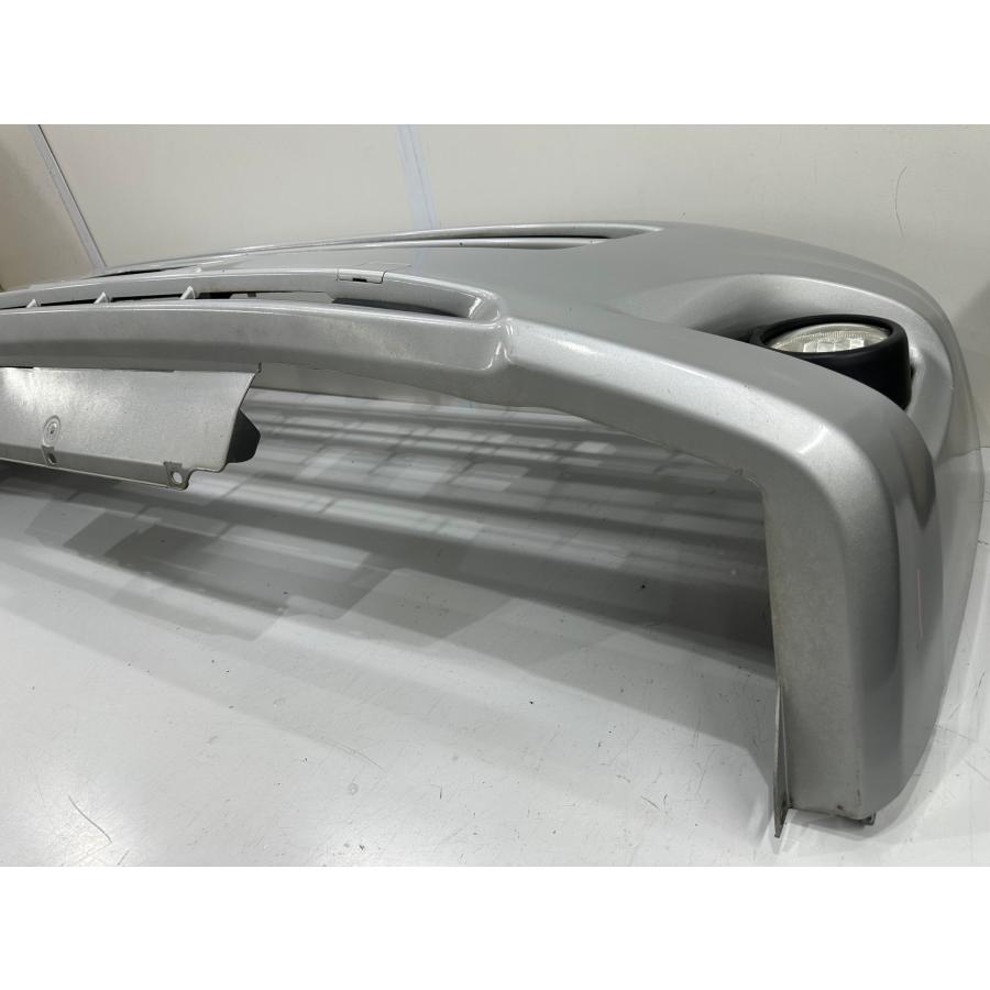 6まま ハイエース3型後期ワイド フロントバンパー シルバー