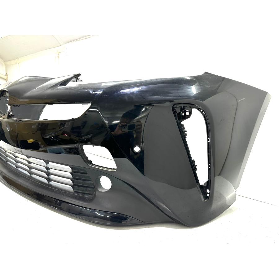 (76) ・50プリウス　社外前期　黒　フロントバンパーフェイス ZVW50系 プリウス 前期 純正タイプ フロントバンパー 未塗装