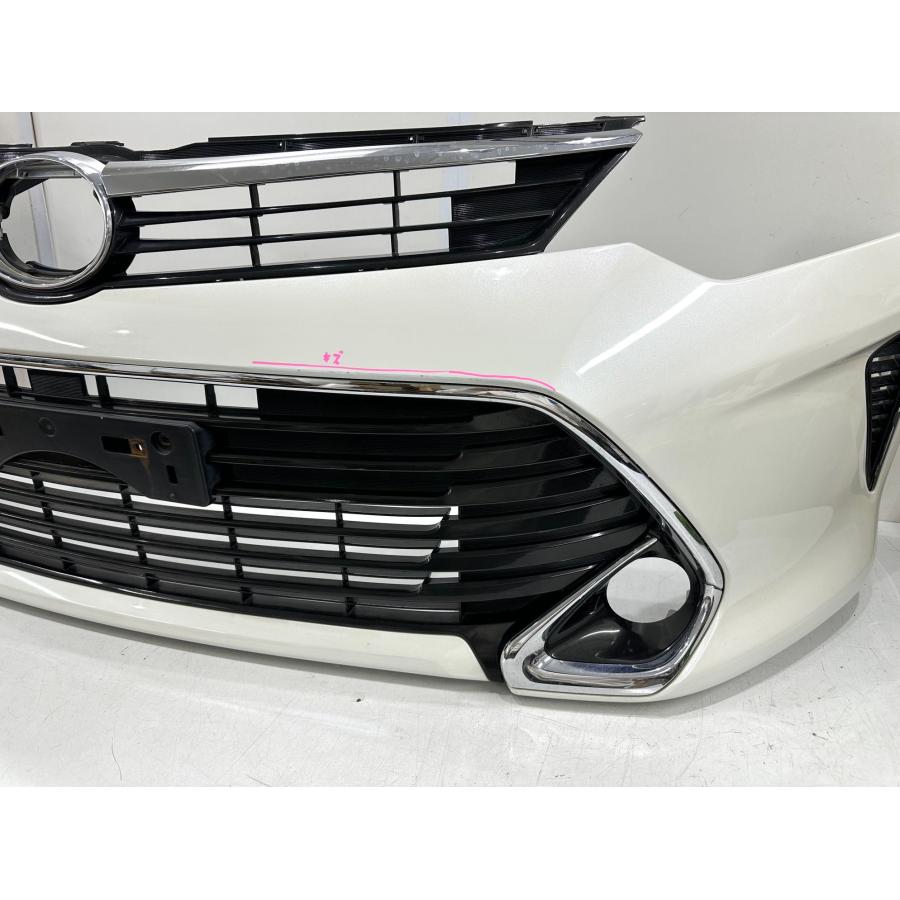 カムリ AVV50 後期 純正フロントバンパー 52119-33830 パール070 （B62