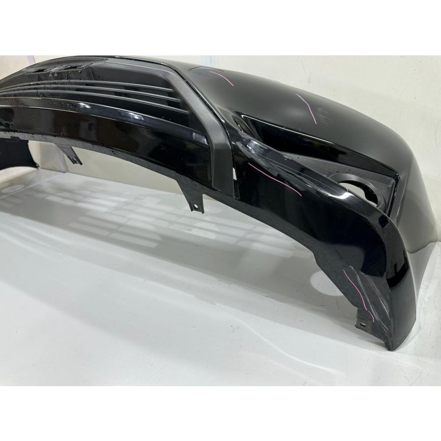 マークX GRX130 中期 純正フロントバンパー 黒202 52119-22B10 （B68